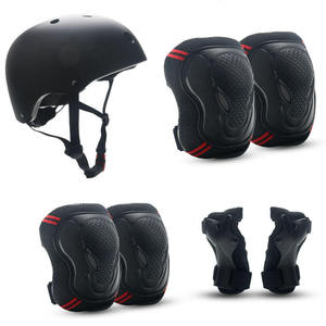 Ensemble de protection pour enfants 7 pièces : casque, genouillères et coudières pour vélo d'équilibre, cyclisme, skateboard et roller - Product Image 6