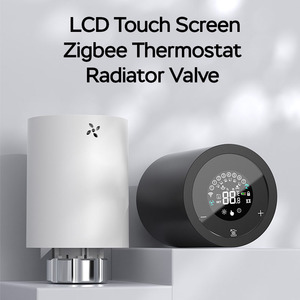 EWelink WiFi Smart TRV Système <span class=keywords><strong>de</strong></span> chauffage thermostatique Zigbee Application d'affichage numérique LCD Télécommande <span class=keywords><strong>PC</strong></span> Systèmes <span class=keywords><strong>de</strong></span> chauffage par le sol Pièces - Product Image 3