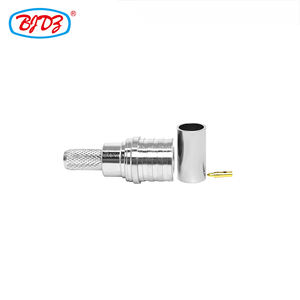 יצרן ספקי <span class=keywords><strong>qma</strong></span> זכר מחבר תקע crimp עבור bjr195 rg58 rg200 rg400 rg140 rf coaxial מחבר כבל קואקסיאלי Rf במלאי - Product Image 3