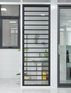 Sécurité électrique en alliage d'aluminium télécommande anti-tempête intérieur et volets roulants volets roulants enrouler stores de sécurité fenêtre - Product Image 2
