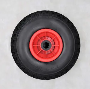 S-S 10 Inch Semi Pneumatic PU Foam Wheel 260 85