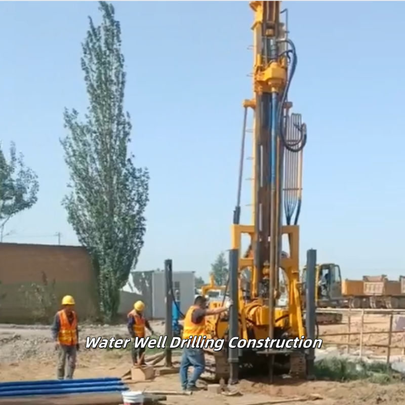 Large Drill Rig 260m Water Wells