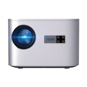 Proyektor Mini saku, proyektor Mini Digital 5G Full Hd geser untuk rumah dengan speaker