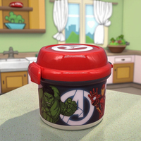 Boîte à bonbons mignonne, boîtes de rangement en plastique avec compartiments, boîtes à lunch pour enfants, rangement et transport pratiques des aliments