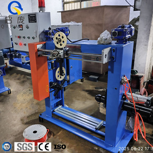 Machines à bobiner les fibres Machine à bobiner les bobines en plastique ou en bois à moteur électrique Machine à bobiner les bobines pour fils d'alimentation - Product Image 1