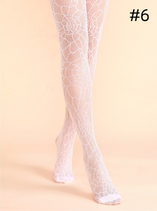 RTS collants résille en toile d'araignée pour femmes, bas en soie, chaussettes crâne Halloween - Product Image 4