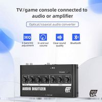 NOUVEAU Convertisseur audio analogique-numérique avec fonction 3EQ et 6 interfaces – Numériseur audio pour studio à domicile