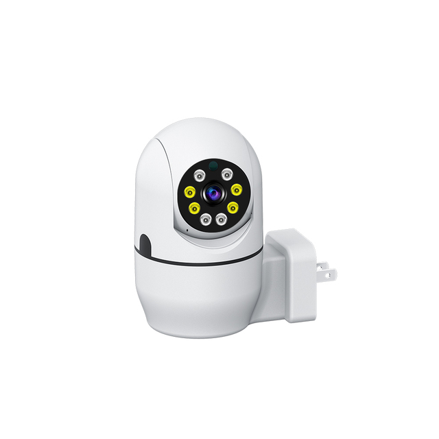 2026 New Power Socket Style PTZ Camera, FHD 1080P WiFi Security Cam with V380 App Remote View, Motion Detection & Audio