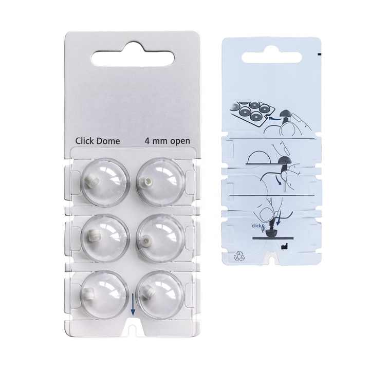 Siemens Signia Connexx Click Dome 4mm 8mm 10mm Open for Siemens Signia ...