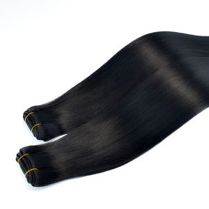 Estensioni di <span class=keywords><strong>Capelli</strong></span> Umani Ricci <span class=keywords><strong>Naturali</strong></span> 100% Vergini Grezzi con Cuticole Allineate, Tessitura a Macchina, Fornitore di Fasci di <span class=keywords><strong>Capelli</strong></span> Ondulati <span class=keywords><strong>Naturali</strong></span> in Seta - Product Image 4