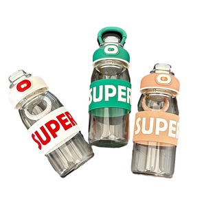 Botella de Agua de Vidrio Reutilizable a Prueba de Fugas de 620 ml/780 ml con Funda para Uso Unisex - Product Image 6