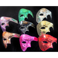 Venetta — masque de Clown lumineux, bande Led, néon, Halloween, carnaval, fête de nuit, effrayant, tueur