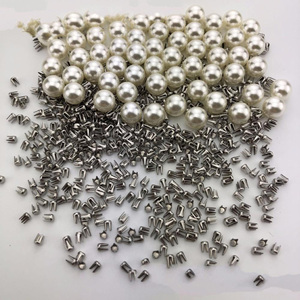 Máquina de Fijación al Mejor Precio, Remaches de Perla de Plástico ABS sin Agujero, Remaches de Acero Inoxidable Redondos de 2.3mm con Cuatro Garras - Product Image 2