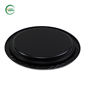 Assiettes en <span class=keywords><strong>plastique</strong></span> empilables personnalisables Flash – Assiettes repas robustes et sûres, jetables pour collations, desserts, fêtes et mariages - Product Image 2
