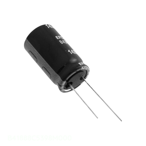 Condensador de canal del fabricante, aluminio, 3900uF, 20%, 25V, radial, B41888C5398M000, 3900 uF, de orificio pasante - Product Image 1