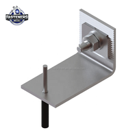 Système de fixation en acier inoxydable en forme de L pour revêtement mural en pierre, ancrage mécanique, clip mural en pierre, accessoires pour mur-rideau, mur extérieur