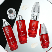 Ensemble de soins de la peau en verre transparent, flacon pompe pour lotion 100 ml, 60 ml, 100 ml, 110 ml, 120 ml, pot de crème pour le visage 30 g, 50 g, emballage cosmétique en gros, en vrac