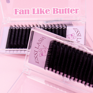 Extensions de cils en velours ESSI LASH, super douces et moelleuses, plateaux de cils individuels en cachemire pour un volume intense - Product Image 1