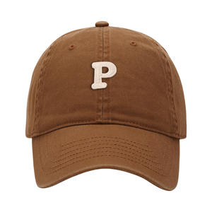 Casquettes de baseball Dad Hat en coton 100% doux, non structurées, unies, kaki, personnalisables avec logo, haute qualité, vente en gros - Product Image 4