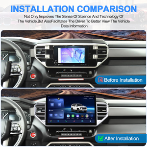 วิทยุติดรถยนต์ Navihua ดีไซน์ใหม่ ขนาด 14 นิ้ว ระบบ Android พร้อมระบบนำทาง GPS มัลติมีเดีย Carplay เครื่องเล่น DVD สำหรับรถยนต์ Toyota Tundra ปี 2021-2026 - Product Image 3