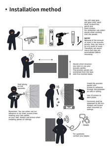 Paneles Acústicos de Pared de Listones de MDF Clásicos Modernos, Ignífugos, Aislantes del Sonido, Resistentes a la Humedad, para Escuelas, Hospitales, Hoteles, Comedores - Product Image 5
