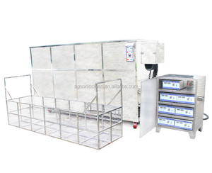 Nettoyeur à ultrasons de grande taille pour la fabrication d'outils de moulage / matrices, avec rinçage et 2 réservoirs, machine de <span class=keywords><strong>nettoyage</strong></span> sonique - Product Image 6