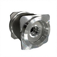 Pièces de couvercle d'extrémité de compresseur de climatisation automobile en aluminium moulé sous pression, personnalisation de moule ouvert, tolérance de précision, OEM/ODM