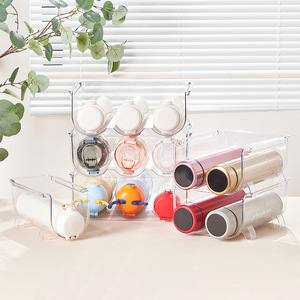 Cup Holder Water Bottle Storage Rack With Upside Down Hanging Function For Desktop Use - Product Image 2