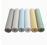 Autocollants et Panneaux Muraux Décoratifs Écologiques en Tissu Premium Effet Lin Épais Auto-Adhésifs Décollables et Repositionnables