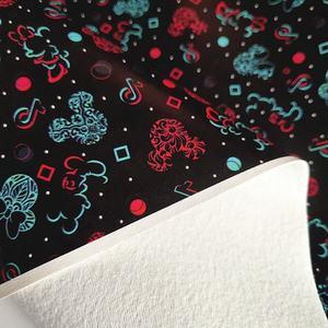 جودة عالية لطيف آذان ميكي مصمم PVC القوس النسيج مخصص واضح الفينيل ديي اليد حقيبة الأحذية المواد الأثاث الزخرفية - Product Image 4