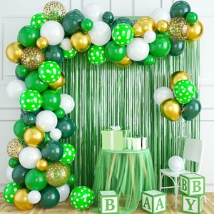 Kids Birthday Party Decoration <strong>Balloon</strong> Set Multi-Color <strong>Tassels</strong> Happy Arch Door Latex Earth Day Occasions 5inch 10inch 12inch - Product Image 3