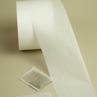 Heiß versiegelte Tee filterpapier rolle in Lebensmittel qualität Kaffeepulver beutel Verpackungs maschine mit Teebeutel rollen material