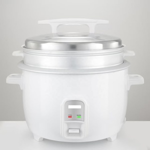 Olla Arrocera Mini (1.0-2.8L) de Fábrica Directa, Forma de Tambor, Olla Blanca Opcional para Uso Doméstico, Electrodomésticos, Forma de Tambor - Product Image 1