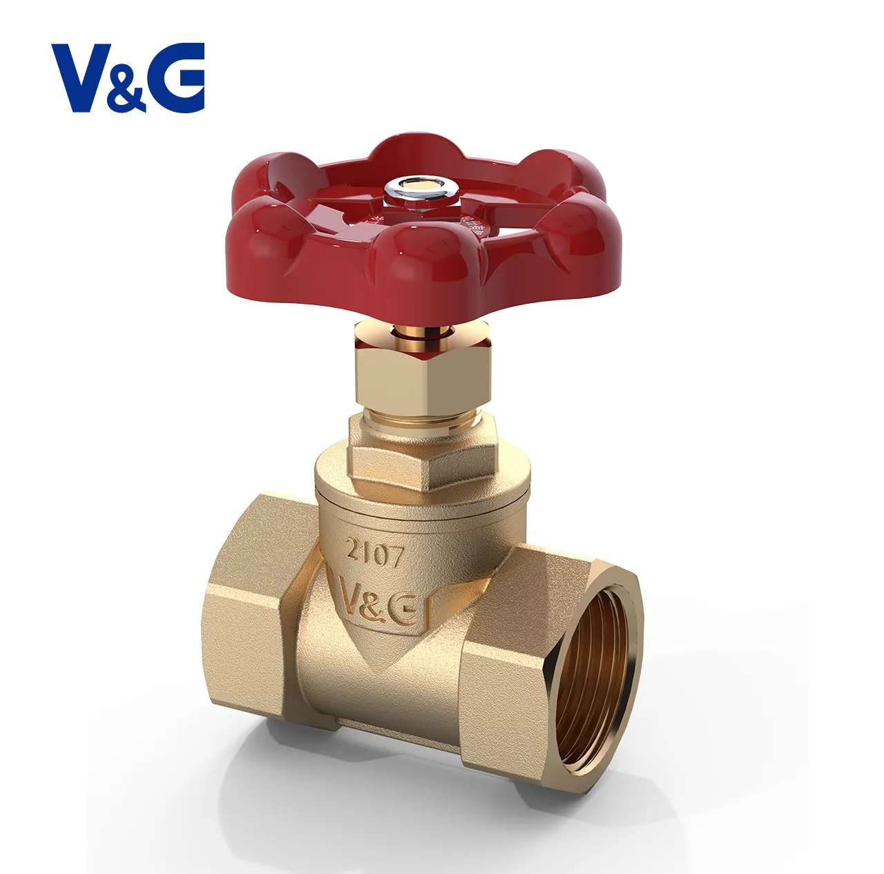 1/2-4 Inch F-BSP Valogin Non-Rising Stem 232psi PVC Brass Stop Valve Supplier