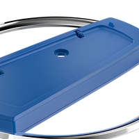 Support de console de jeu sans fil de haute qualité en alliage d'aluminium mince noir pour une conception antichoc, stockage vertical PS5