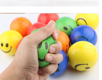 Cadeaux promotionnels Logo personnalisé PU balle anti-stress jouets à presser balle anti-stress pour les enfants