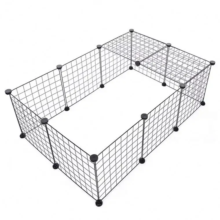 DIY pet playpen rabbit/Dog/Cat/small animal portable metal wire fence