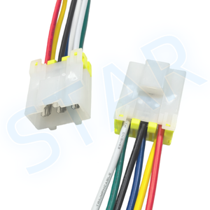 OEM 6针公对母6.3毫米摩托车电缆插头汽车照明线束7122-6060 7123-6060 - Product Image 6