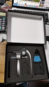 <span class=keywords><strong>Tire</strong></span>-<span class=keywords><strong>bouchon</strong></span> vertical pour bouteille de vin rouge, <span class=keywords><strong>coffret</strong></span> cadeau avec coupe-capsule - Product Image 2