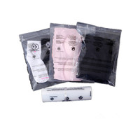 Bolsa de Plástico Rosa con Cierre Zip Antiestática Personalizada de LDPE con Protección ESD para Electrónicos