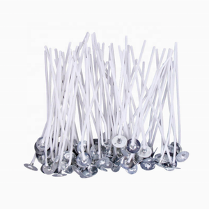 <span class=keywords><strong>Stoppini</strong></span> in cotone pre-cerati con supporto in metallo, senza fumo, multi-misura, per la creazione di <span class=keywords><strong>candele</strong></span> <span class=keywords><strong>fai</strong></span> <span class=keywords><strong>da</strong></span> <span class=keywords><strong>te</strong></span>, prezzo di fabbrica all'ingrosso - Product Image 2