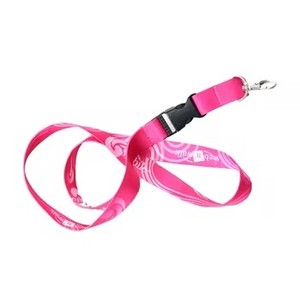 Custom Sublimation Polyester Lanyard With Safety Hook