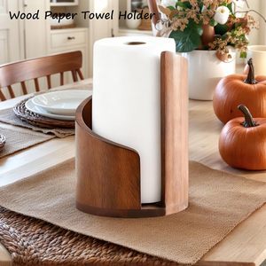 Portarrollos <span class=keywords><strong>de</strong></span> Papel <span class=keywords><strong>de</strong></span> Cocina <span class=keywords><strong>de</strong></span> <span class=keywords><strong>Madera</strong></span> Natural <span class=keywords><strong>de</strong></span> Montaña Moderna Personalizado con Base Redonda <span class=keywords><strong>de</strong></span> <span class=keywords><strong>Madera</strong></span> <span class=keywords><strong>para</strong></span> Mesa <span class=keywords><strong>de</strong></span> Comedor, Cocina, Escritorio, Gabinete, <span class=keywords><strong>Baño</strong></span> - Product Image 1