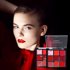 Paleta de cosméticos labiales personalizada, sin logotipo, 9 colores - Product Image 2