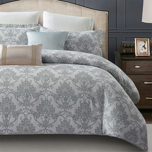 <span class=keywords><strong>KOSMOS</strong></span> Jacquard Juegos de edredón Microfibra Geométrico King Factory Nuevo diseño Tejido Bordado Uso en el hogar Bolsa Embalaje Hoteles - Product Image 3