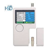Probador de Cable de red profesional 4 en 1 RJ45/RJ11/USB/BNC Cable LAN Cat5 Cat6 Cable probador de Cable remoto piezas de Telecomunicaciones