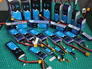 แบตเตอรี่แบบโซลิดสเตท Sinxpower รุ่นปรับแต่งพิเศษ 3S 11.1V 530mah 90C สำหรับโดรน  รับประกัน 12 เดือน 800 รอบการใช้งาน สำหรับโดรน RC UAV 3S - Product Image 6