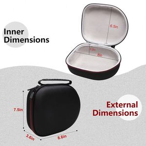 Étui rigide pour casque audio en EVA personnalisé, étui de rangement en EVA, étui de transport en EVA pour casque audio - Product Image 3