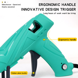 <span class=keywords><strong>Pistola</strong></span> de Pegamento Industrial Eléctrica de Alta Potencia de 300W con Cantidad de Pegamento Ajustable para Barra de <span class=keywords><strong>Silicona</strong></span> de 11mm 110V/240V - Product Image 3