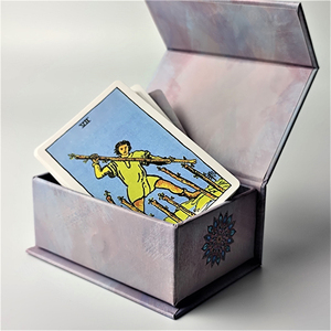 Custom Afro Goddess Tarot Deck Sacred Destiny <span class=keywords><strong>Ghetto</strong></span> Spirit Guide Book Liquidación Venta Producto para jugadores de Tarot - Product Image 6